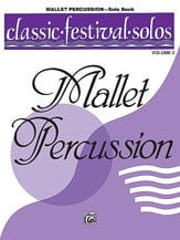 CLASSIC FESTIVAL SOLOS #2 MALLET-SO cover